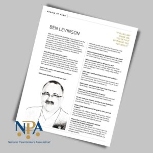 Read more about the article NPA’s People of Pawn: Ben Levinson