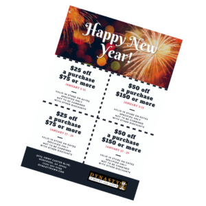 Happy New Year Coupons