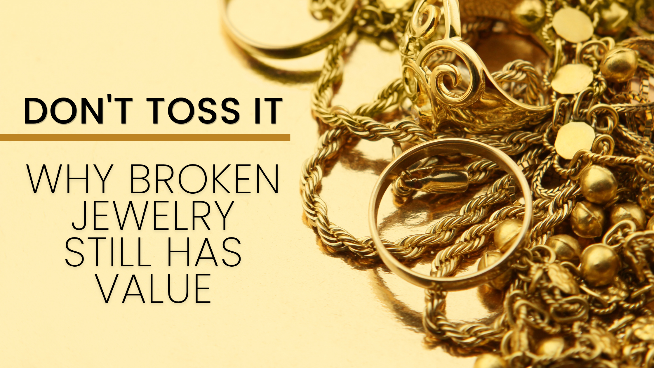 You are currently viewing Don’t Toss It: Why Broken Jewelry Still Has Value